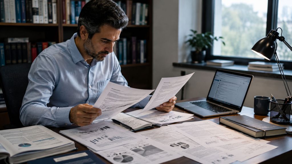 مقایسه مقالات علمی برای ارزیابی نوآوری پژوهش