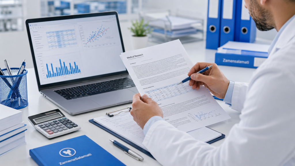 بررسی طراحی مطالعه و محاسبه حجم نمونه توسط Statistical Reviewer